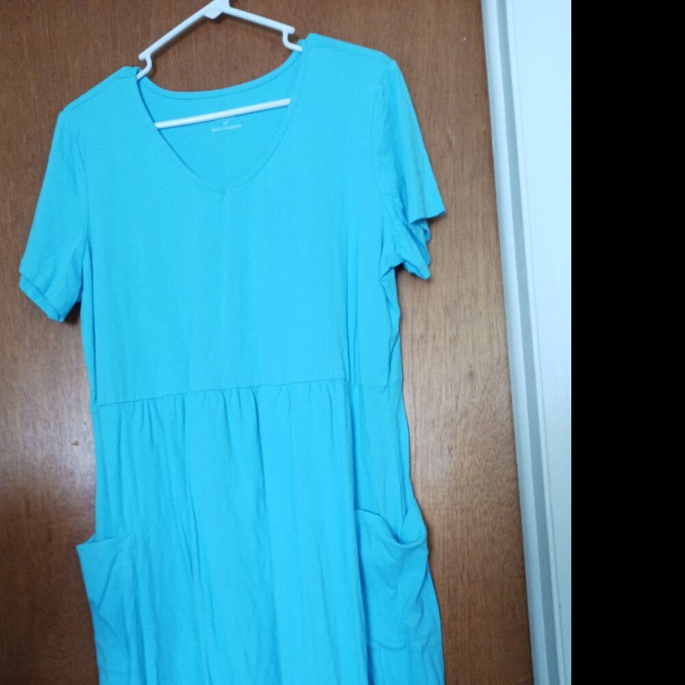 Salon Studio  Blue Dress Size LP